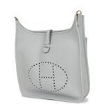 Her.mès Bag | Evelyne Iii Pm Bleu Pale Clemence - Image 4