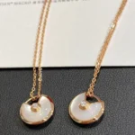 AMULETTE ROSE GOLD MOP NECKLACE - Image 2