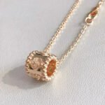 PERLEE PEDANT NECKLACE GOLD / ROSE GOLD - Image 9