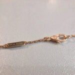 PERLEE PEDANT NECKLACE GOLD / ROSE GOLD - Image 3