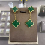 CLOVER 2 MOTIFS EARRINGS (MULTIPLE CHOICESC - Image 3