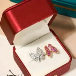 TWIN BUTTERFLY DIAMOND RING - Image 3