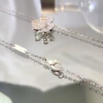 FLOWER DIAMOND NECKLACE - Image 6