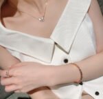 BUTTERFLY MOP DIAMOND NECKLACE - Image 7