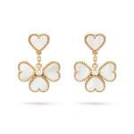 CLOVER SWEET WHITE MOP EARRINGS - Image 2