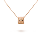 PERLEE PEDANT NECKLACE GOLD / ROSE GOLD - Image 8