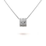 PERLEE PEDANT SIVLER DIAMOND NECKLACE