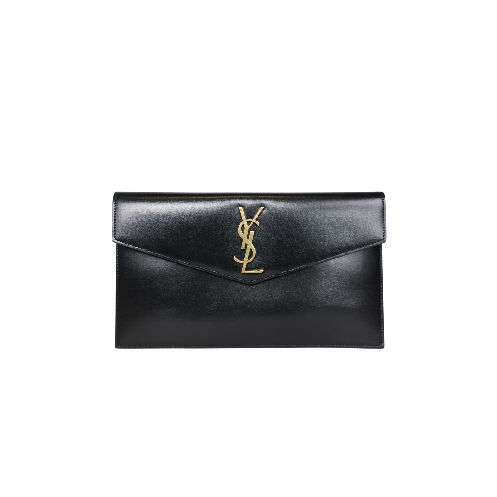 1_1388da3f-3461-479c-bfcd-c7cea4562bf8 S.aint L.aurent | Uptown pouch in black calfskin leather - Image 1