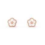 LUCKY PINK GOLD WHITE MOP EARRINGS - Image 2