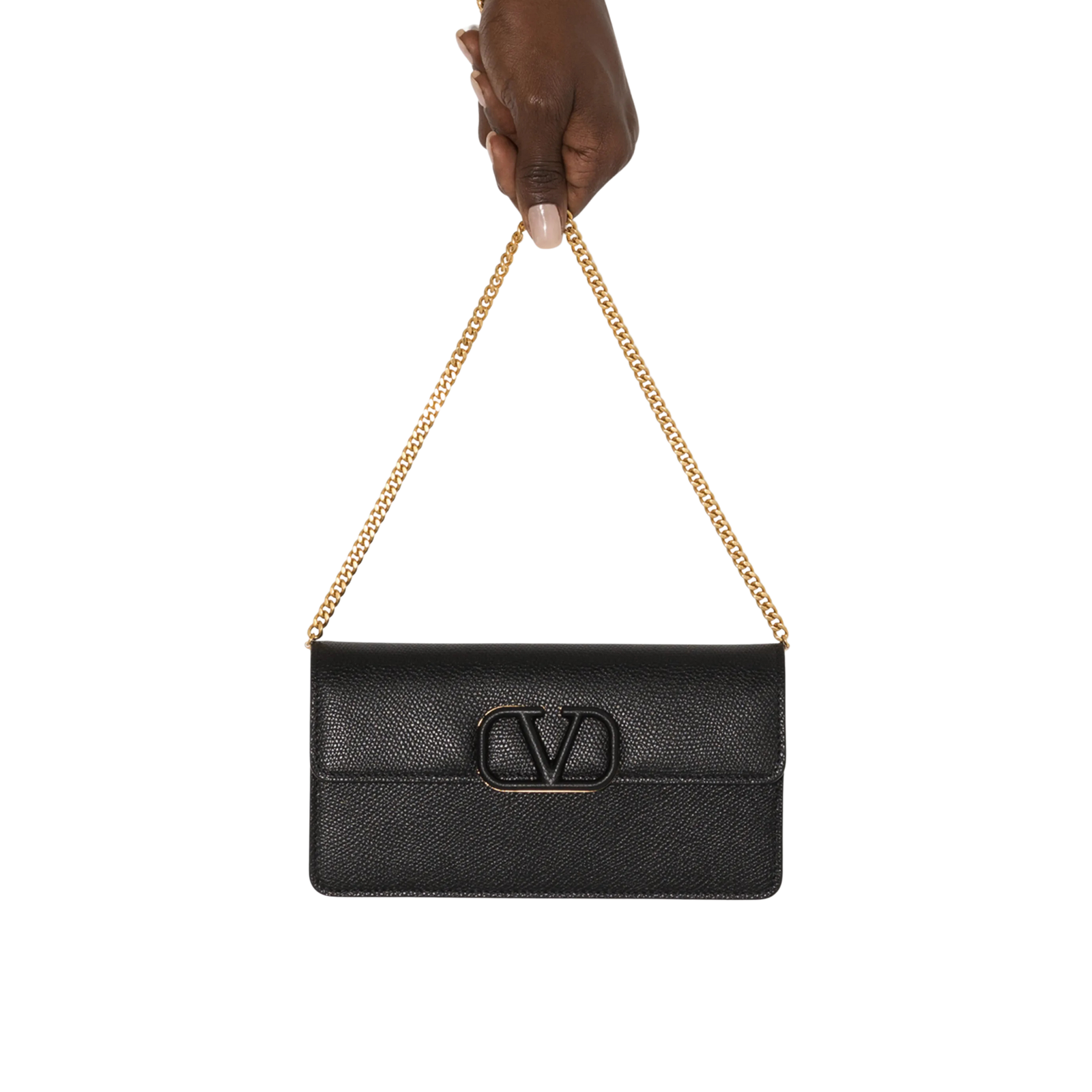 2_854d8b00-e7ab-4b48-8027-9ce7d13ce2f0 Valentino Garavani | Vlogo grained-leather mini bag - Image 1
