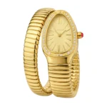 Bvl.gari Watch | Bvl.gari Serpenti Tubogas Yellow Gold