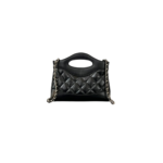 Chan.el | 31 Black LambSkin Bag - Image 2