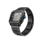 Car.tier Watch | Santos de Car.tier Skeleton Large Black Steel - Image 2