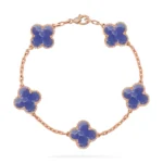 CLOVER 5 MOTIF BLUE VEINS BRACELET COLLECTION - Image 4