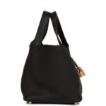 Her.mes | Picotin Lock 18 Black Clemence - Image 3