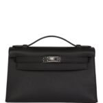 Her.mes | Kelly Pochette Black Swift