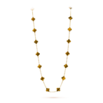 CLOVER 20 MOTIFS TIGER EYE ROSE GOLD - Image 4