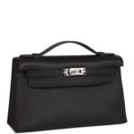 Her.mes | Kelly Pochette Black Swift - Image 3