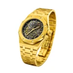 Aud.emars Piguet Watch | Royal Oak Black Two-Tone Dial Steel & Yellow Gold - Image 2