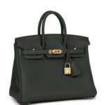 Her.mes | Birkin 25 Vert Fonce Togo - Image 3