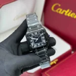 Car.tier Watch | Santos de Car.tier Full Black Version - Image 3