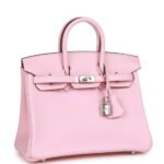 Her.mes | Birkin 25 Rose Sakura Swift - Image 2