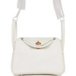 Her.mès Bag | Mini Lindy White Swift - Image 6