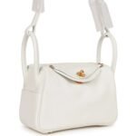 Her.mès Bag | Mini Lindy White Swift - Image 5