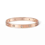 LOVE BRACELET 6.1MM 10 DIAMONDS - Image 4