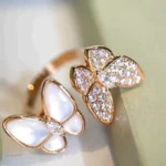 TWIN BUTTERFLY DIAMOND MOP RING - Image 3