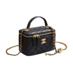 Chan.el | Small Vanity Case Chain Black