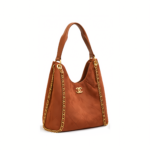 Chan.el Bag | City Zip Tote In Signature Canvas Mahogany Brown - Image 3