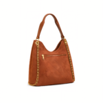Chan.el Bag | City Zip Tote In Signature Canvas Mahogany Brown - Image 2