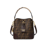 Fe.ndi Bag | Boston 365 Medium Brown Black