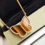 TIGER__ EYE BUTTERFLY NECKLACE - Image 4