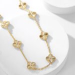 CLOVER 10 MOTIFS LASER NECKLACE - Image 7