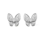 BUTTERFLY ALL DIAMOND EARRINGS