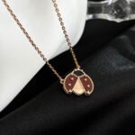 LUCKY CARNELIANS LADYBUG NECKLACE - Image 2