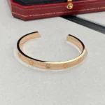 LOVE BRACELET 6.1MM 1 DIAMOND OPEN CUFF - Image 4