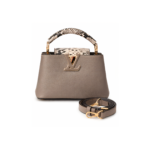 L.ouis V.uitton Bag | Capucines Steeple Grey Python