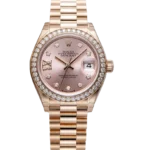 Ro.lex Watch | Datejust Rose Gold Diamond