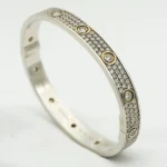 LOVE BRACELET 6.1MM DIAMOND-PAVED 10 BIG DIAMONDS - Image 2