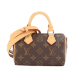 L.ouis V.uitton | Nano Speedy Bag In Monogram Canvas With Natural - Image 2