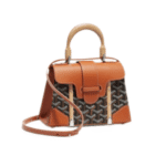 Goy.ard Bag | Saïgon Structuré Black Tan - Image 2