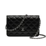 Chan.el | Classic Wallet On Chain (woc) In Black Leather