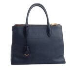 Pr.ada | Saffiano Leather Tote Bag In Navy Blue