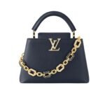 L.ouis V.uitton | Capucines BB Navy Blue Taurillon Leather