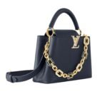 L.ouis V.uitton | Capucines BB Navy Blue Taurillon Leather - Image 3