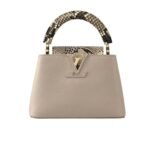 L.ouis V.uitton | Capucines BB Galet Grey Taurillon Leather