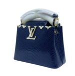 L.ouis V.uitton |  apucines Navy Python - Image 2